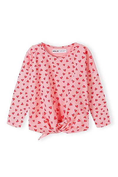 MINOTI Langarmshirt Langarm-T-Shirt mit Knoten (1y-8y) günstig online kaufen