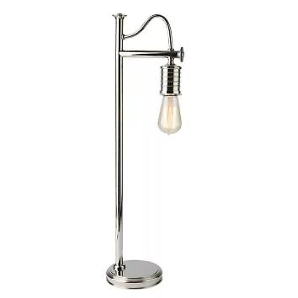Tischleuchte COLGAR Messing H:69cm Industrie Lampe günstig online kaufen