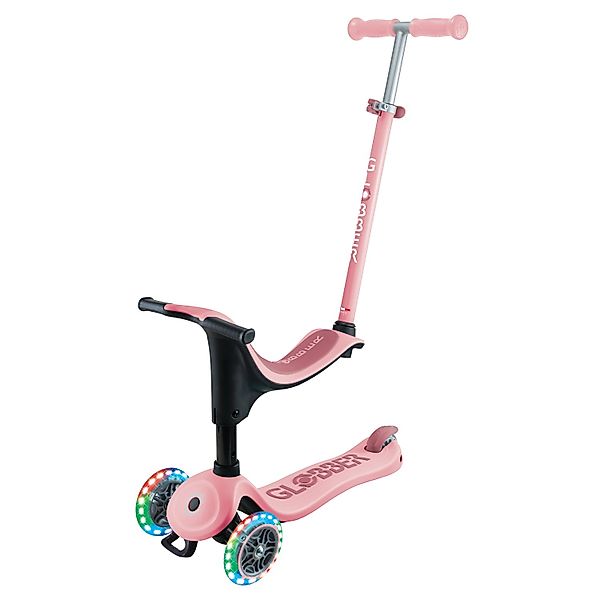 Globber Go-Up Sporty Lights 3in1 Aufsitzrad Laufrad Scooter 120/80mm 3-Rädr günstig online kaufen
