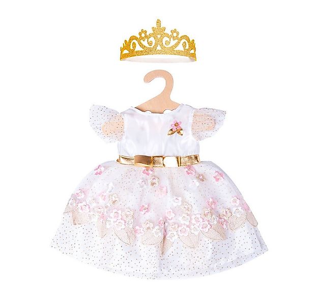 Heless Babypuppe Puppen-Prinzessinnenkleid - Kirschblüte - mit goldener Kro günstig online kaufen