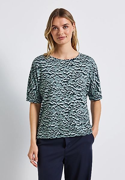 STREET ONE Rundhalsshirt, im soften Baumwoll-Mix günstig online kaufen