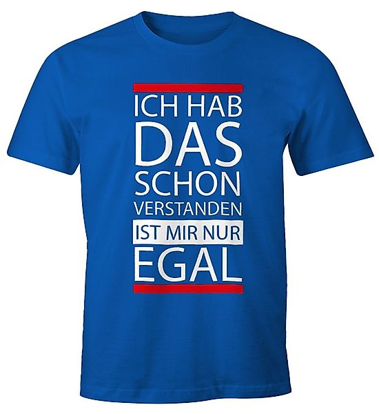 MoonWorks Print-Shirt Herren T-Shirt - Ich günstig online kaufen