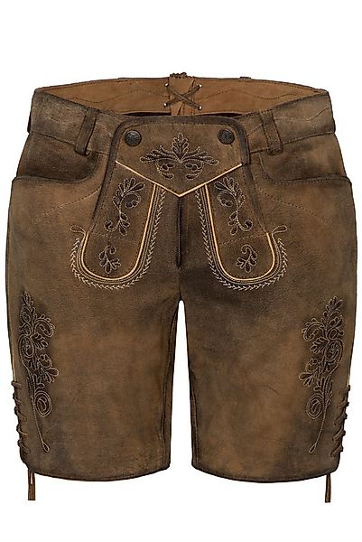 Spieth & Wensky Shorts Portal mit klassischen Stickereien günstig online kaufen