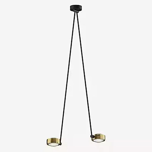 Occhio Sento Soffitto Due 125 Up D Deckenleuchte LED 2-flammig, Kopf bronze günstig online kaufen