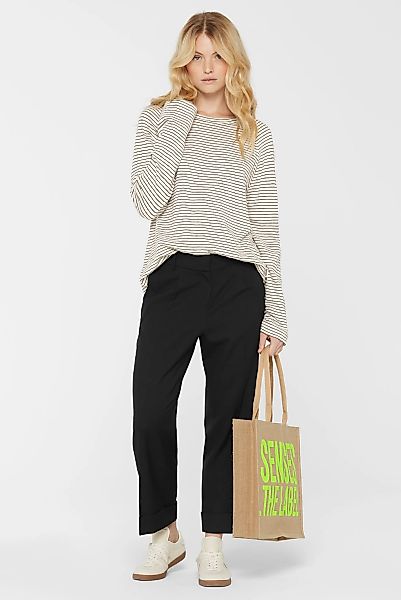 SENSES.THE LABEL Bundfaltenhose mit Elastikbund hinten günstig online kaufen