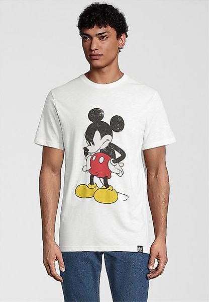 Recovered T-Shirt Disney Mickey Mouse Madface im zeitlosen Design günstig online kaufen