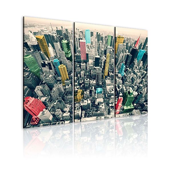 Wandbild - NYC bekennt Farbe günstig online kaufen