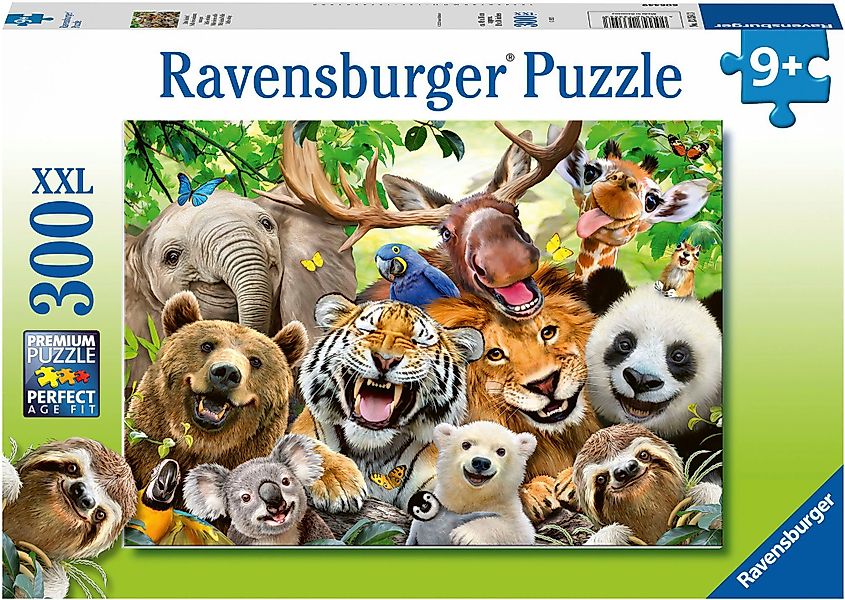 Ravensburger Puzzle 300 XXL, Bitte lächeln!, günstig online kaufen