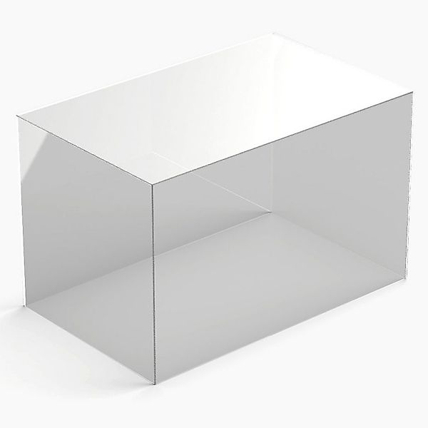 Hansen Werbetechnik Vitrinenaufsatz Schaukasten / Haube aus Acrylglas recht günstig online kaufen