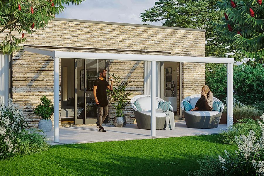 Skanholz Terrassendach "Garda" Aluminium günstig online kaufen