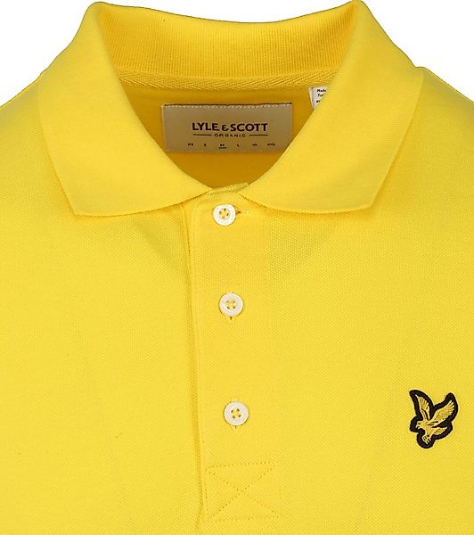 Lyle and Scott Poloshirt Gelb - Größe S günstig online kaufen