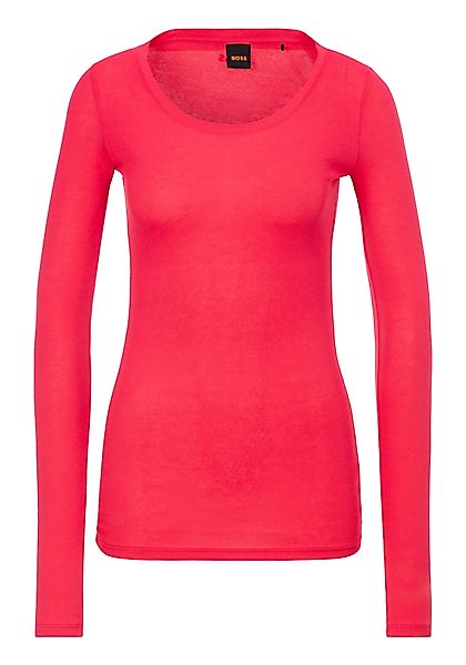 BOSS ORANGE Langarmshirt Elayer Premium Damenmode günstig online kaufen