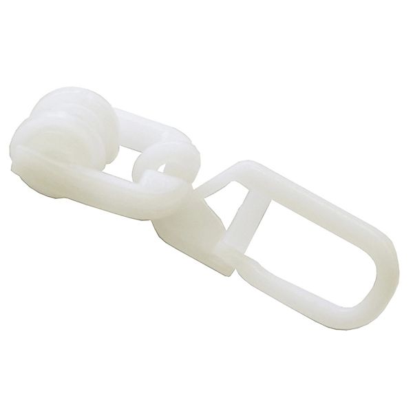 GARDINIA Gardinenring T-Rollringe mit Faltenlegehaken, T-Schienen, (20-St), günstig online kaufen