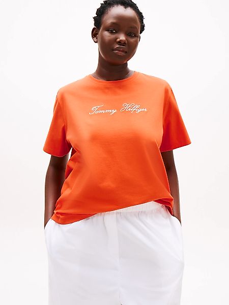 Tommy Hilfiger Curve T-Shirt CRV SCRIPT günstig online kaufen
