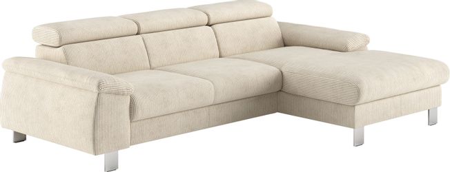 COTTA Ecksofa Komaris L-Form, B: 244 günstig online kaufen