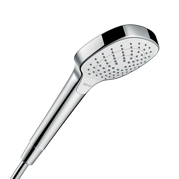 hansgrohe Duschkopf Croma Select E Vario Handbrause 110mm EcoSmart Chrom/We günstig online kaufen