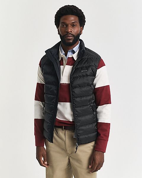 Gant Steppweste "LIGHT DOWN VEST", Stehkragen, leicht, 2-Wege Reißverschlus günstig online kaufen