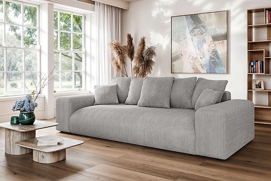 Home affaire Big-Sofa »LAKESIDE 3-Sitzer Schlafsofa mit Bettkasten, Breite günstig online kaufen