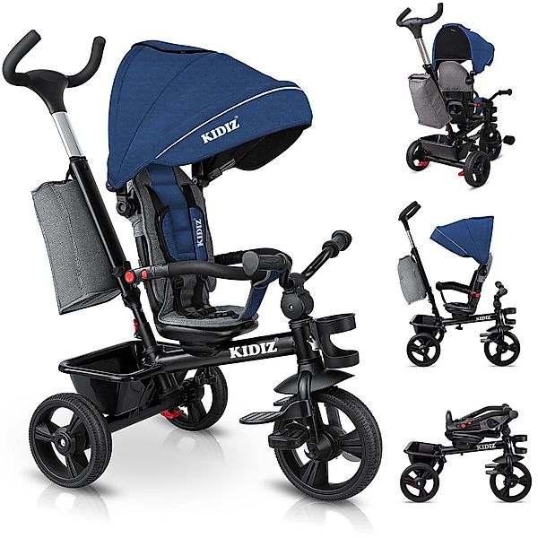 KIDIZ Dreirad, Dreirad 5in1 Kinderdreirad mit günstig online kaufen