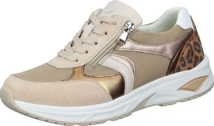 Waldläufer Schnürer Schnürschuh aus Velours/Mesh günstig online kaufen