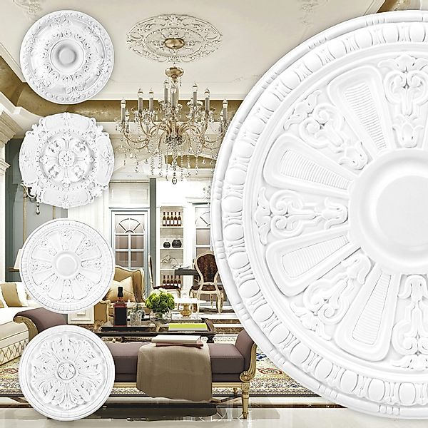 Grand Decor Wanddekoobjekt R104 (Stuckrosette aus günstig online kaufen