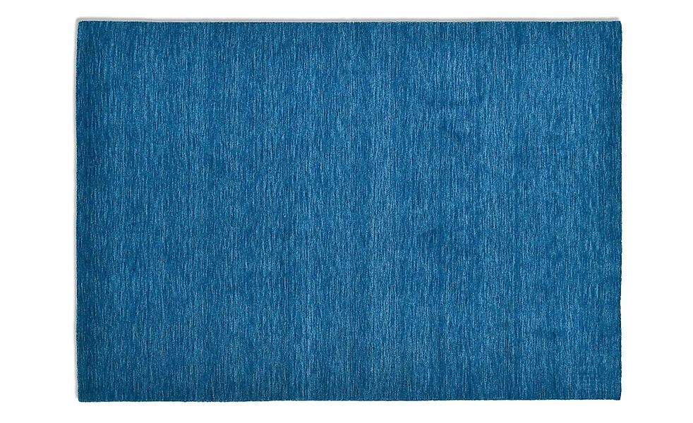 THEKO Handweber  Phalguna ¦ blau ¦ Wolle ¦ Maße (cm): B: 250 H: 1 Teppiche günstig online kaufen