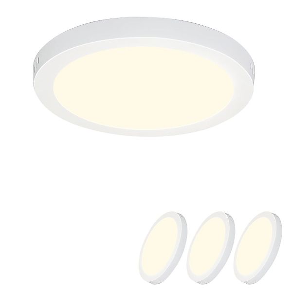 ZMH LED Deckenleuchte Wohnzimmer ∅23CM Weiß günstig online kaufen