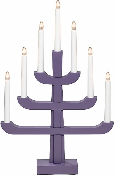 KONSTSMIDE Fensterleuchter "Weihnachtsdeko", 7 flammig, Leuchtmittel E10  L günstig online kaufen