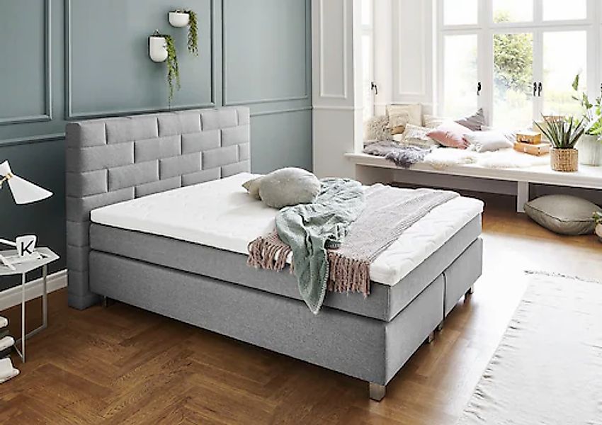 Westfalia Schlafkomfort Boxspringbett, mit Topper günstig online kaufen