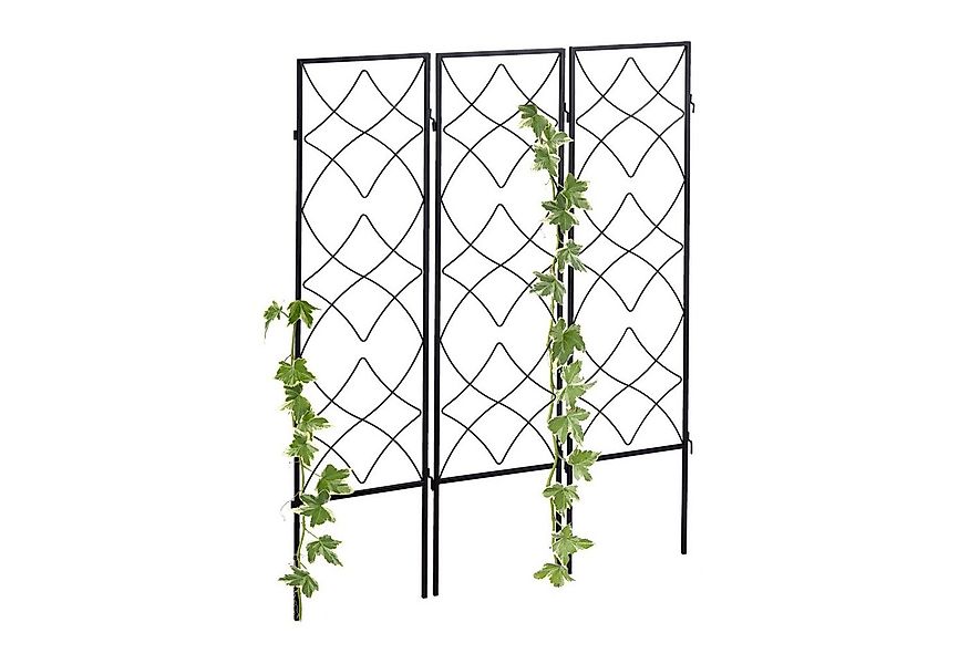 relaxdays Rankgitter Metall im 3er Set günstig online kaufen