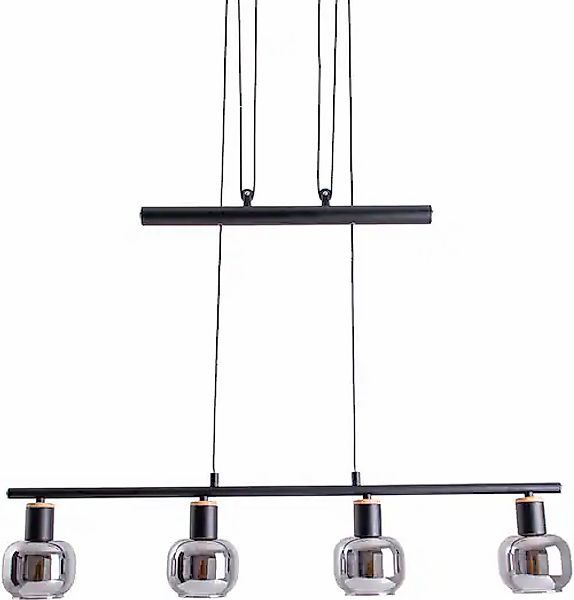 näve Pendelleuchte »Fumoso« E14 1 Stk. 4er Pendelbalkenleuchte,excl.4x E14 günstig online kaufen
