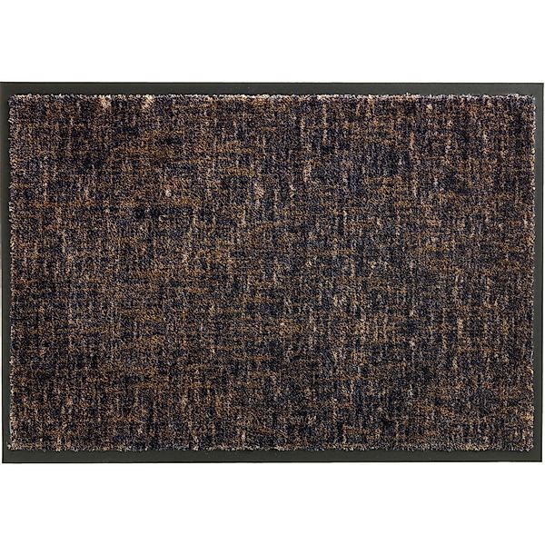 Miami Fußmatte 50x70 cm Gitter anthrazit-taupe günstig online kaufen