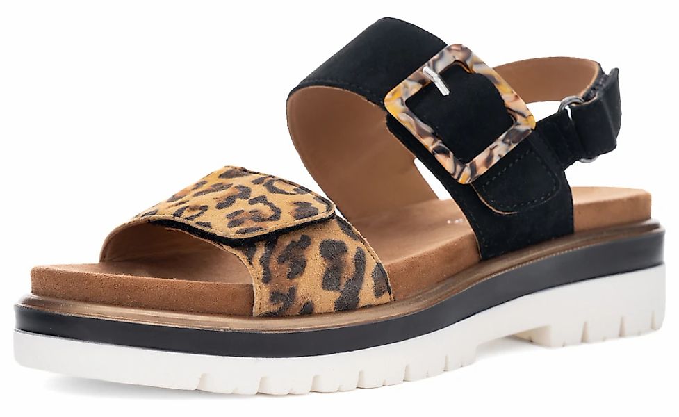 Ara Plateausandaletten "MALAGA", Plateausandale, Klettschuh in Bequemweite günstig online kaufen