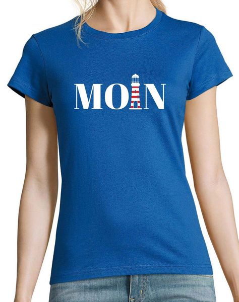 Youth Designz T-Shirt Moin Leuchtturm Damen günstig online kaufen