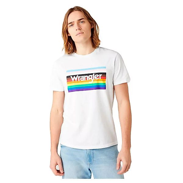 Wrangler Pride Hosenträger T-shirt L White günstig online kaufen