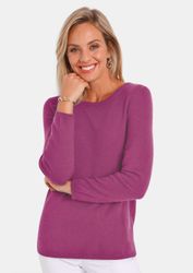 GOLDNER Strickpullover Kaschmirpullover mit U-Boot Ausschnitt günstig online kaufen