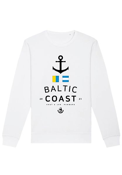 F4NT4STIC Sweatshirt "Ostsee Flaggen Knut & Jan Hamburg", Premium Qualität günstig online kaufen