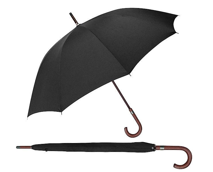 EuroSCHIRM® Stockregenschirm W1U3, schwarz, Stockregenschirm für Herren, St günstig online kaufen