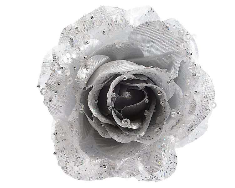 Kunstblume, Kaemingk, Kunstblumen Rose auf Clip günstig online kaufen