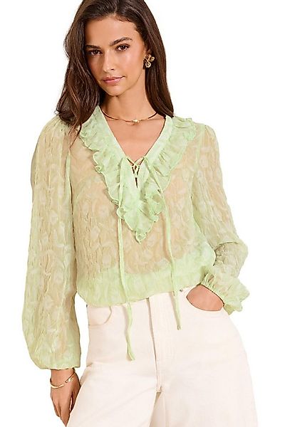 LIPSY Rüschenbluse Lipsy Rüschenbluse mit Bindedetail, Regular (1-tlg) günstig online kaufen