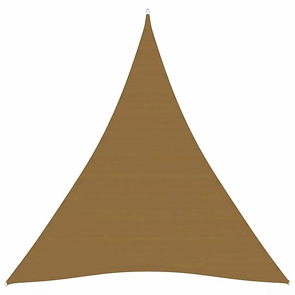 Sonnensegel 160 G/m² Taupe 3x4x4 M Hdpe günstig online kaufen