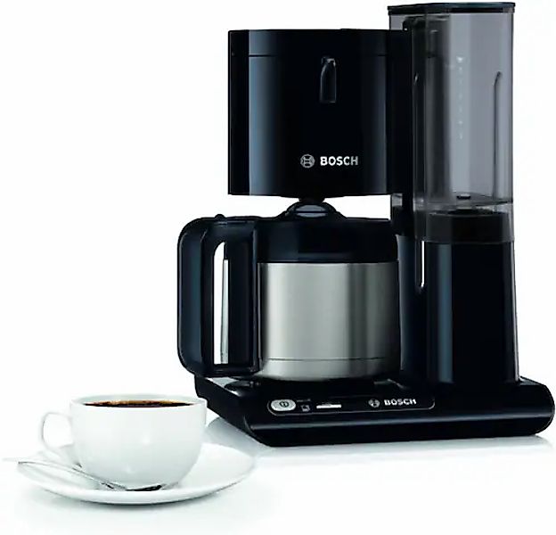 BOSCH Filterkaffeemaschine »TKA8A053 Styline«, 1,1 l Kaffeekanne, Papierfil günstig online kaufen