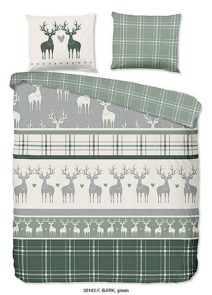 good morning Bettwäsche BJIRK Bettwäsche-Set Bettbezug & Kissenbezüge, flan günstig online kaufen