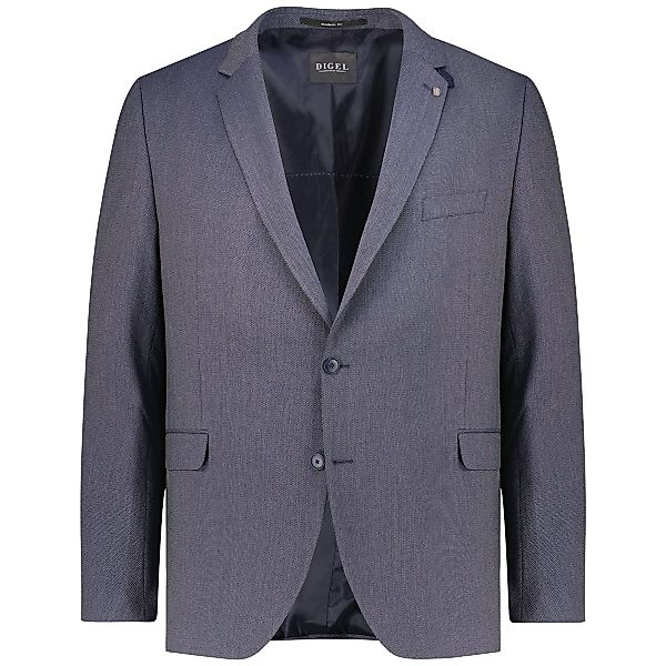 Digel Stretch-Sakko mit feiner Musterung Farbe blau Größe: 62 günstig online kaufen