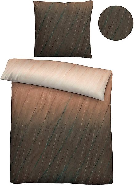 Biberna Bettwäsche 0006731, Feinbiber, 2 teilig, kuschelig warm, pflegeleic günstig online kaufen