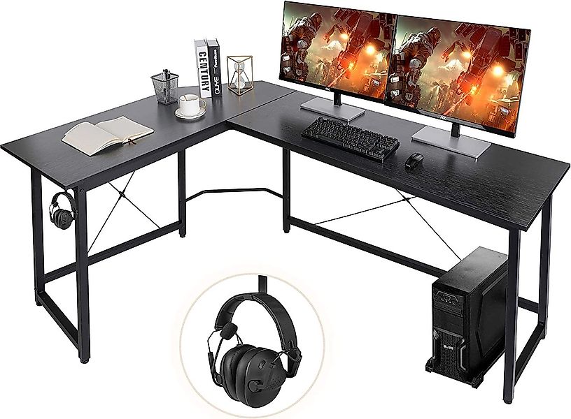 TLGREEN Eckschreibtisch L-förmiger Schreibtisch, 167 cm günstig online kaufen