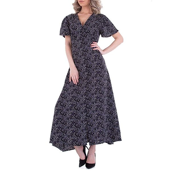 Ital-Design Sommerkleid Damen Freizeit Plisseekleid Sommerkleid günstig online kaufen