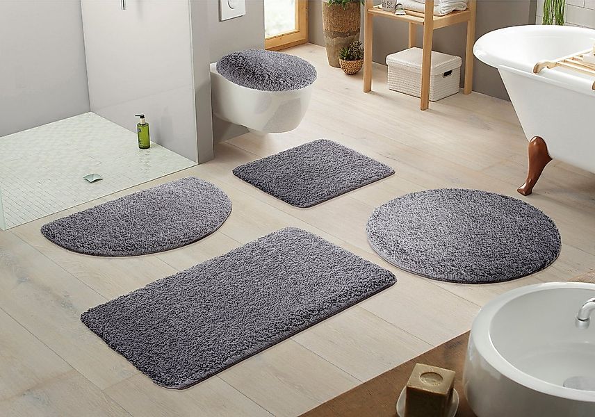 Kleine Wolke Badematte Mellow, Höhe 40 mm, rutschhemmend beschichtet, fußbo günstig online kaufen