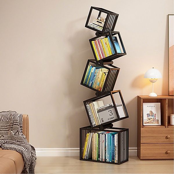 TWSOUL Bücherregal 5 Ebenen Standregal aus günstig online kaufen