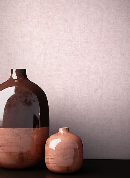 Newroom Vliestapete, Rosa Tapete Struktur Modern günstig online kaufen